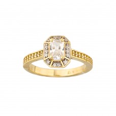 Δαχτυλίδι Σε Κίτρινο Χρυσό 14K Aloro (RI313 - ΖΧ1812)